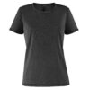 T-Shirt Donna Effetto Lavato - Nero