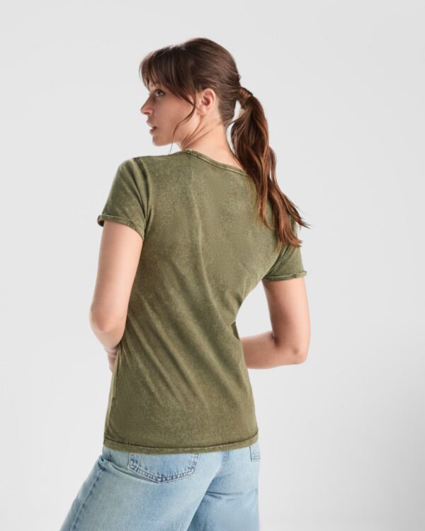 T-Shirt Donna Effetto Lavato - dettaglio 2