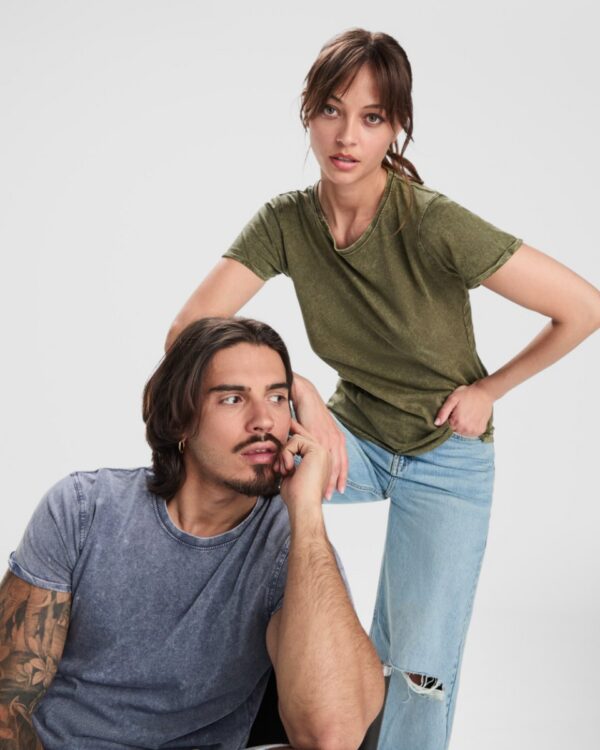 T-Shirt Donna Effetto Lavato - dettaglio 3