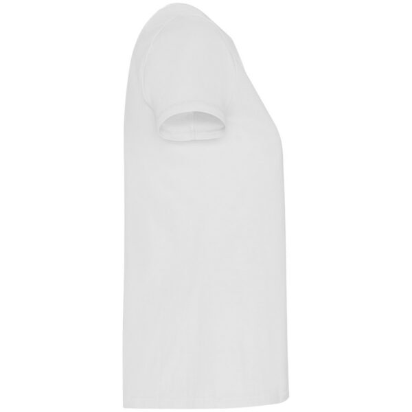 T-Shirt Donna Organica GOTS - Bianco dettaglio 3