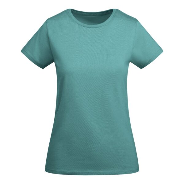 T-Shirt Donna Organica OCS - Azzurro Dusty