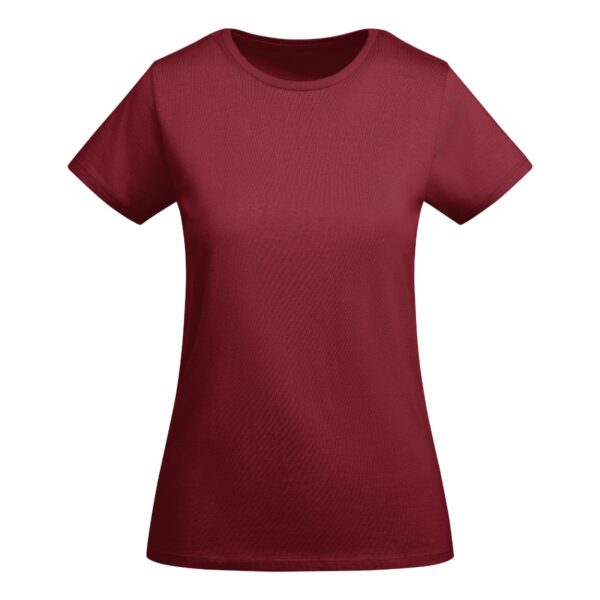 T-Shirt Donna Organica OCS - Granata