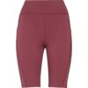 Leggings corti a compressione riciclati - Berry Red