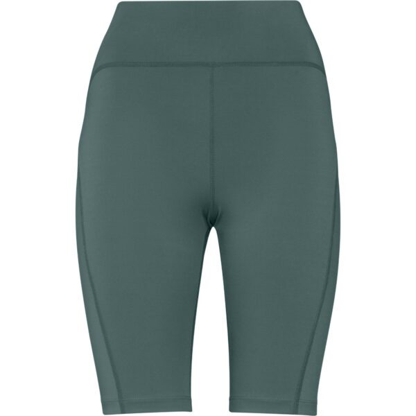 Leggings corti a compressione riciclati - Laurel Green