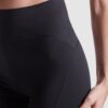 Leggings corti a compressione riciclati - dettaglio 1