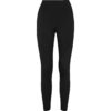 Leggings lungo riciclato con fascia compressiva - Nero