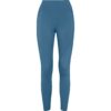 Leggings lungo riciclato con fascia compressiva - Storm Blue