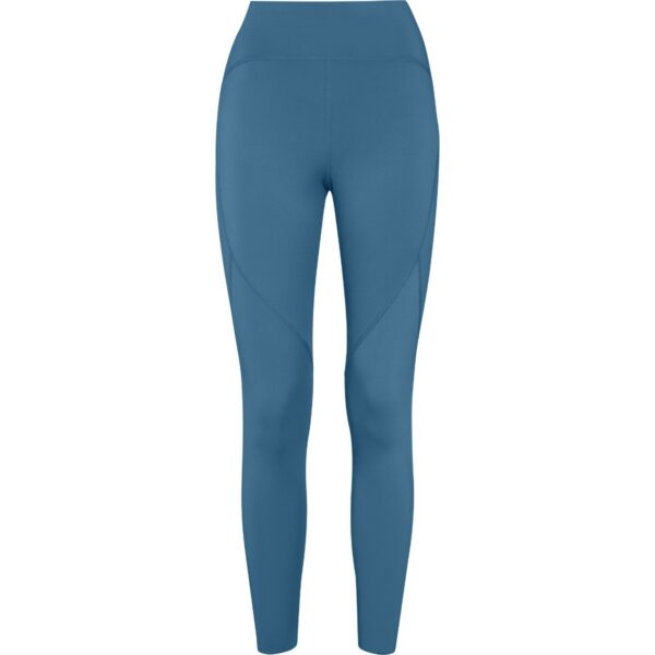 Leggings lungo riciclato con fascia compressiva - Storm Blue
