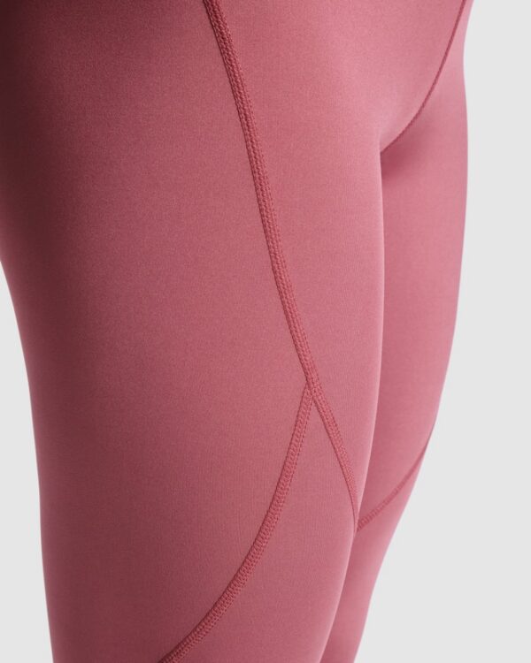 Leggings lungo riciclato con fascia compressiva - dettaglio 1