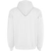 Felpa Oversize con Cappuccio 320 g - Bianco vista 1