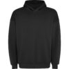 Felpa Oversize con Cappuccio 320 g - Nero