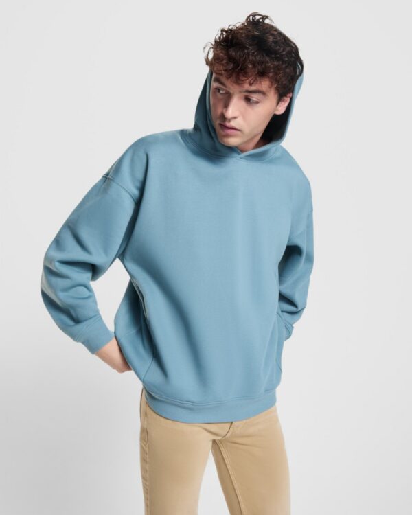 Felpa Oversize con Cappuccio 320 g - dettaglio 1