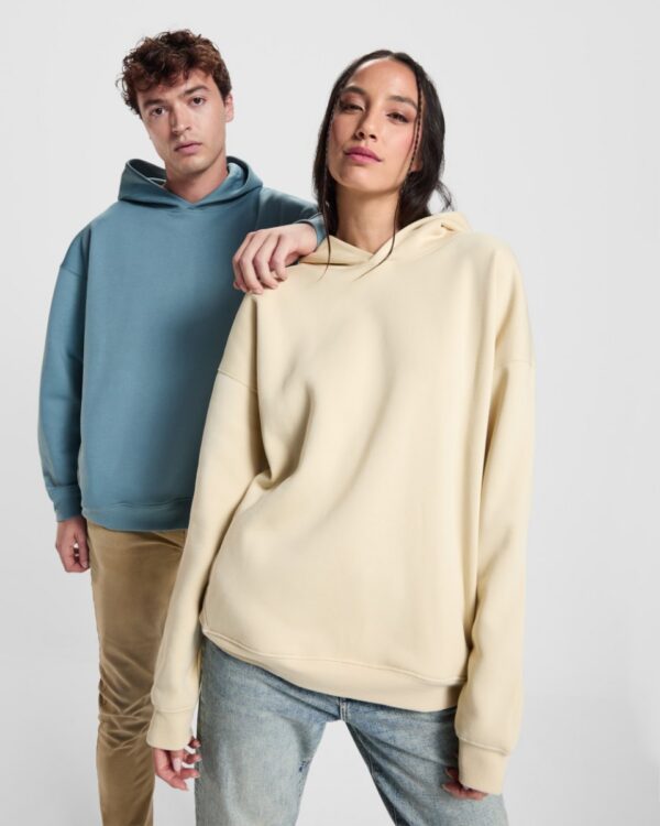 Felpa Oversize con Cappuccio 320 g - dettaglio 4