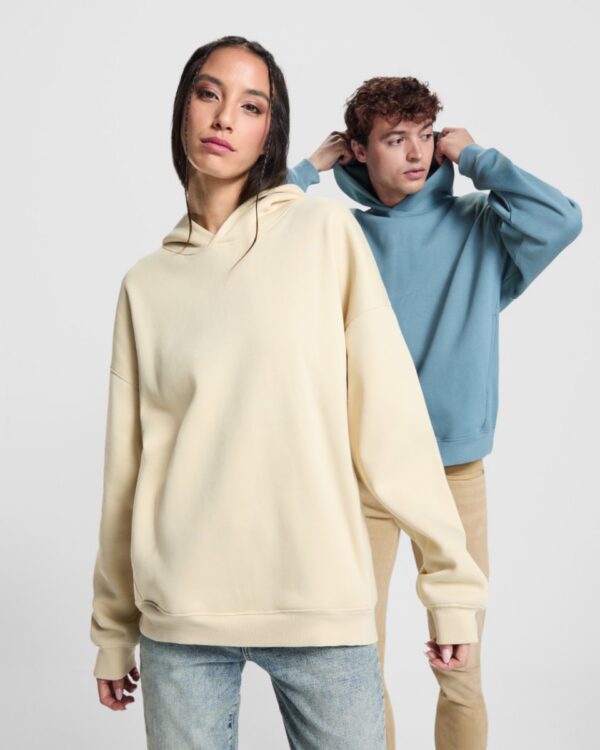 Felpa Oversize con Cappuccio 320 g - dettaglio 5