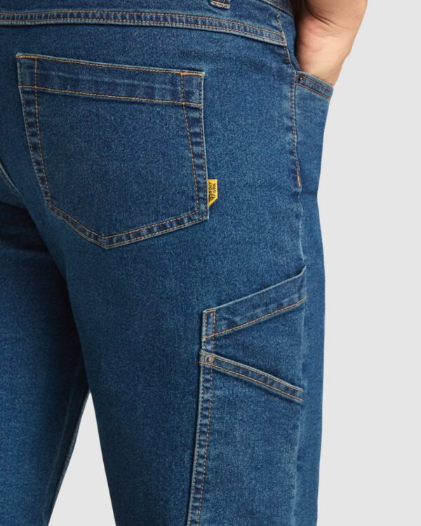 Short multitasche in denim - dettaglio 2