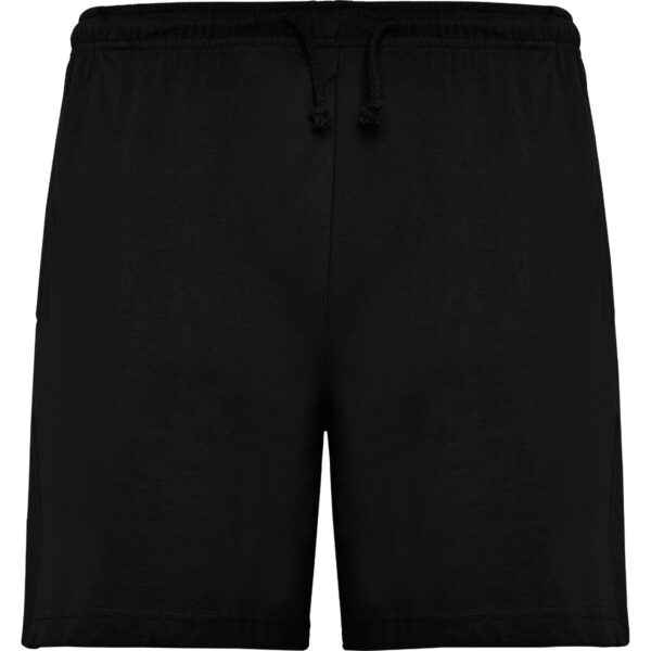 Bermuda sportivi basic in maglia semplice - Nero