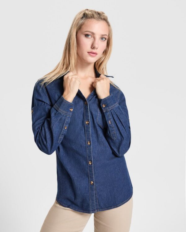 Camicia Donna in Denim - dettaglio 1