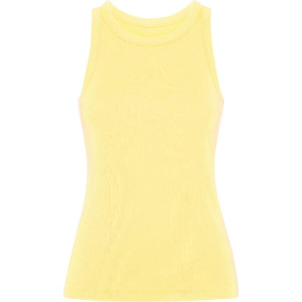 Canotta Donna a Coste - Sweet Yellow