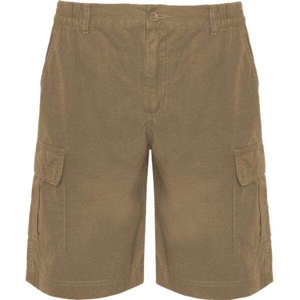 Bermuda con tasche - Cammello