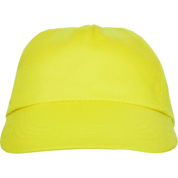 Cappellino 5 pannelli - Giallo