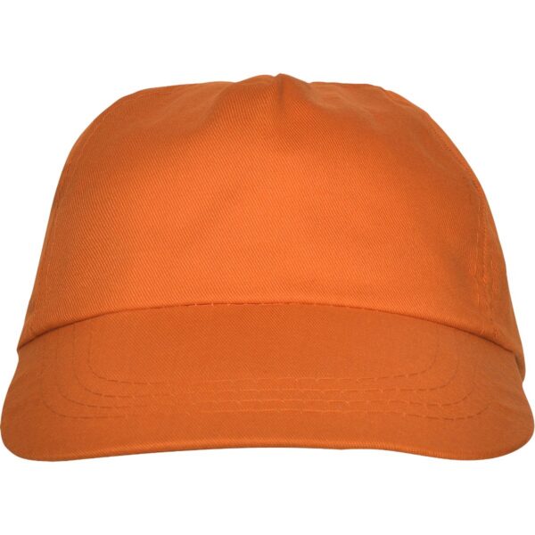 Cappellino 5 pannelli - Arancione