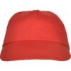 Cappellino 5 pannelli - Rosso