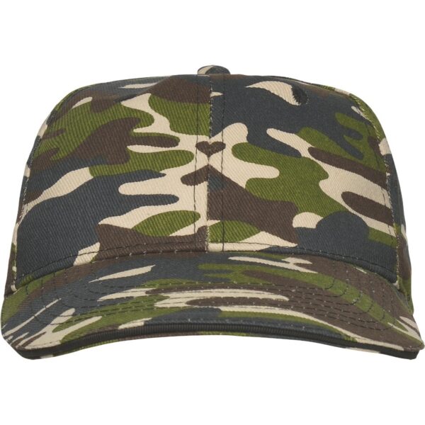 Berretto a 6 sezioni - Camouflage Foresta