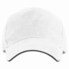 Cappellino a 5 pannelli realizzato in cotone - Bianco