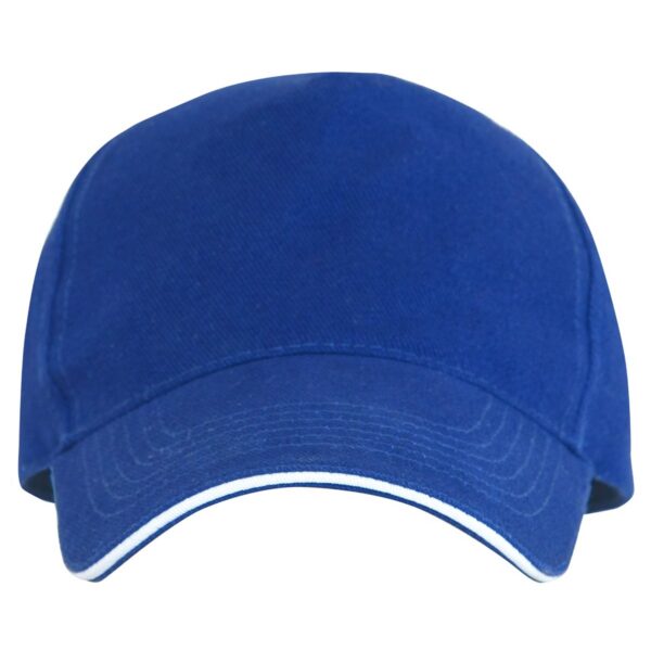 Cappellino a 5 pannelli realizzato in cotone - Royal