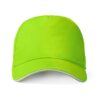 Cappellino a 5 pannelli realizzato in cotone - Verde Oasis
