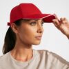 Cappellino a 5 pannelli realizzato in cotone - dettaglio 1