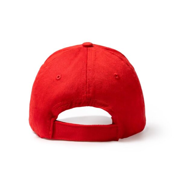 Cappellino a 5 pannelli realizzato in cotone - dettaglio 2