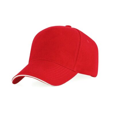 Cappellino a 5 pannelli realizzato in cotone - modello 1