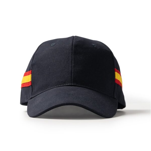 Berretto a 6 sezioni in 100% cotone - Blu Navy