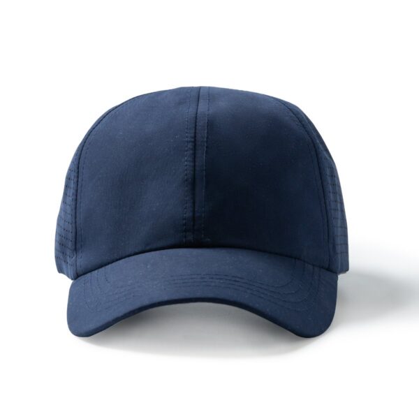 Berretto sportivo traspirante in 100% microfibra - Blu Navy