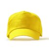 Berretto a 5 sezioni in 100% cotone - Giallo