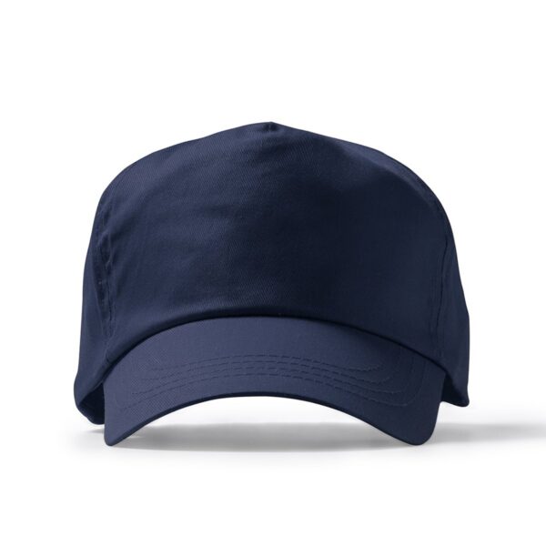Berretto a 5 sezioni in 100% cotone - Blu Navy