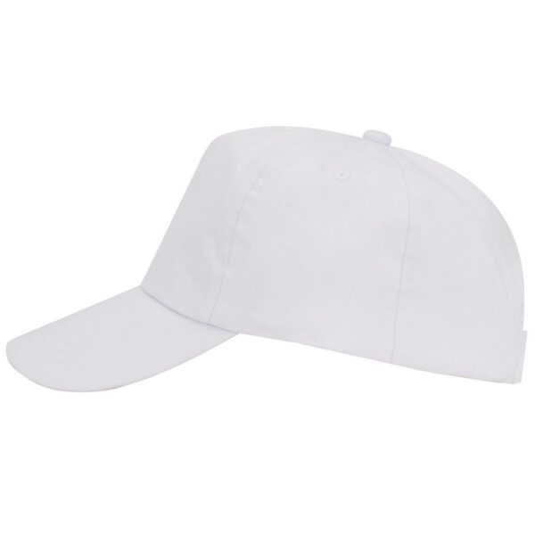 Cappellino a 5 pannelli in cotone - vista 2