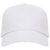 Cappellino a 5 pannelli in cotone - Bianco