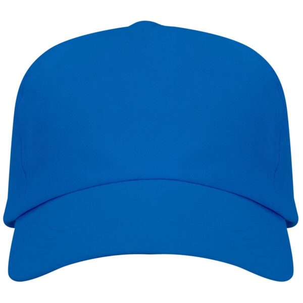 Cappellino a 5 pannelli in cotone - Royal