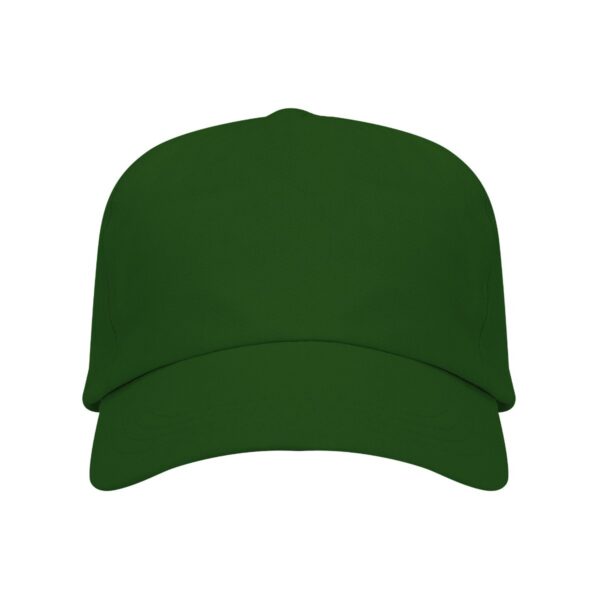 Cappellino a 5 pannelli in cotone - Dark Green