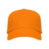 Cappellino a 5 pannelli in cotone - Arancione