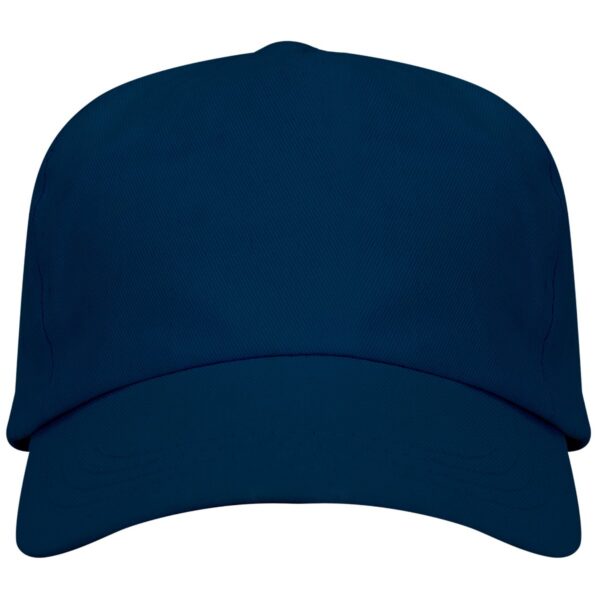 Cappellino a 5 pannelli in cotone - Blu Navy