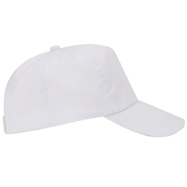 Cappellino a 5 pannelli in cotone - dettaglio 2