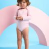Body a maniche lunghe in cotone pettinato - modello 1