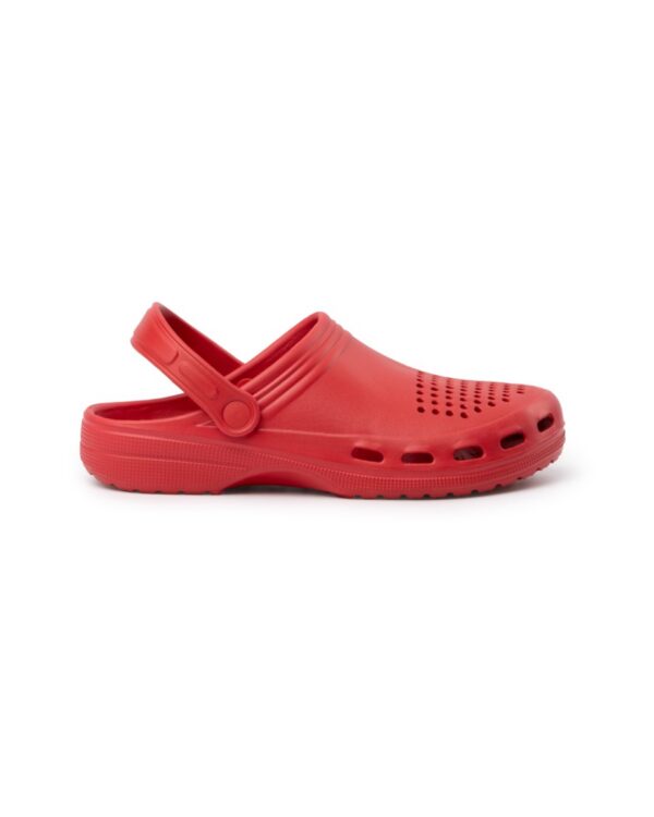 Zoccolo multifunzionale realizzato in materiale confortevole - Rosso