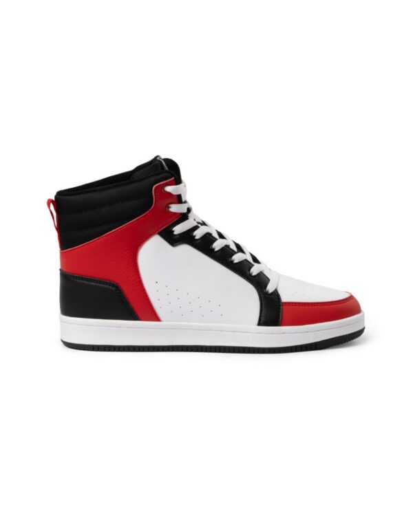 Scarpa casual da basket - Nero/Bianco/Rosso