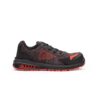 Scarpa da lavoro - Negro/Rojo Melange/Rojo Laboral
