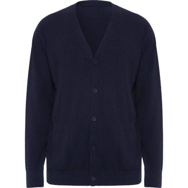 Cardigan con chiusura frontale con bottoni - Blu Navy