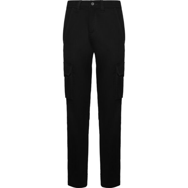 Pantalone lungo multitasche - Nero